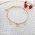 Pulseira Flores Ouro 18k - Imagem 6