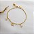 Pulseira Flores Ouro 18k - Imagem 5