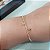 Pulseira Flores Ouro 18k - Imagem 7