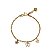 Pulseira Flores Ouro 18k - Imagem 1