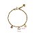 Pulseira Flores Ouro 18k - Imagem 3