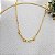 Gargantilha Elos Ouro 18k - 45cm - Imagem 10