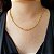 Gargantilha Elos Ouro 18k - 45cm - Imagem 6