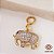 Pingente Elefante Ouro 18k Zircônias - Imagem 1