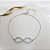 Pulseira Infinito Prata 925 Zircônia - Imagem 4