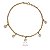 Kit Pulseira Ouro 18k + Pingentes Ponto de Luz Ouro 18k - Imagem 4