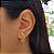 Brinco Filigrana Ouro 18k - Imagem 2