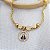 Pulseira Berloques Ouro 18k Zircônias - Imagem 7