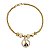 Pulseira Berloques Ouro 18k Zircônias - Imagem 1