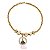 Pulseira Berloques Ouro 18k Zircônias - Imagem 3