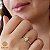 Anel Solitário Ouro 18k Brilhante Moissanite 50Pts - Imagem 1