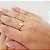 Anel Solitário Ouro 18k Brilhante Moissanite 16Pts - Imagem 12
