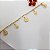 Kit Pulseira Ouro 18k + Pingentes Medalhas Ouro 18k - Imagem 7