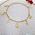 Kit Pulseira Ouro 18k + Pingentes Medalhas Ouro 18k - Imagem 8