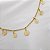Kit Pulseira Ouro 18k + Pingentes Medalhas Ouro 18k - Imagem 3