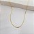 Cordão Bismark Feminino Ouro 18k - 45cm - Imagem 9