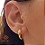 Brinco Argola Bold Ouro 18k - Imagem 1