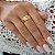 Anel Bold Ouro 18k - Imagem 2
