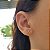 Brinco Meia Argola Bold Ouro 18k - Imagem 2