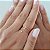 Anel Espiral Ouro 18k - Diamante Cultivado 9pts - Imagem 7