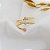 Anel Espiral Ouro 18k - Diamante Cultivado 9pts - Imagem 11