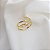 Anel Espiral Ouro 18k - Diamante Cultivado 9pts - Imagem 12