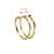 Anel Espiral Ouro 18k - Diamante Cultivado 9pts - Imagem 4
