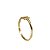 Anel T Duplo Ouro 18k Zircônia - Imagem 9