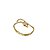 Anel Cobra Ouro 18k Zircônia - Imagem 1