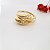 Anel Bold Ouro 18k Zircônia - Imagem 9