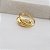 Anel Bold Ouro 18k Zircônia - Imagem 10