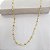 Gargantilha Esferas Ouro 18k Zircônia - 45cm - Imagem 9