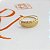 Anel Estamparia Ouro 18k - Imagem 4
