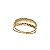 Anel Estamparia Ouro 18k - Imagem 1