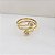 Anel Espiral Ouro 18k Zircônia - Imagem 5