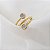 Anel Espiral Ouro 18k Zircônia - Imagem 9