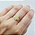 Anel Trevo Ouro 18k - Imagem 8