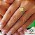 Anel Trevo Ouro 18k - Imagem 1