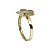 Anel Flor Ouro 18k Zircônia - Imagem 8
