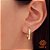Brinco Argola Bold Ouro 18k - Imagem 1