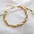 Bracelete Torcido Filigrana Ouro 18k - Imagem 5