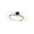 Anel Formatura Recursos Humanos Ouro 18k - Sem emblema - Imagem 1