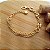 Pulseira Elos Cabo de Aço Ouro 18k - Imagem 7