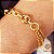 Pulseira Elos Cabo de Aço Ouro 18k - Imagem 1