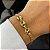 Pulseira Malha Coffee Ouro 18k - Imagem 6