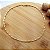 Gargantilha Choker Canutilho Ouro 18k - Imagem 3