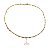 Gargantilha Choker Canutilho Ouro 18k - Imagem 4