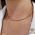 Gargantilha Choker Canutilho Ouro 18k - Imagem 1