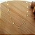 Gargantilha Gotas Ouro 18k - 60cm - Imagem 11