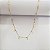 Gargantilha Gotas Ouro 18k - 60cm - Imagem 12